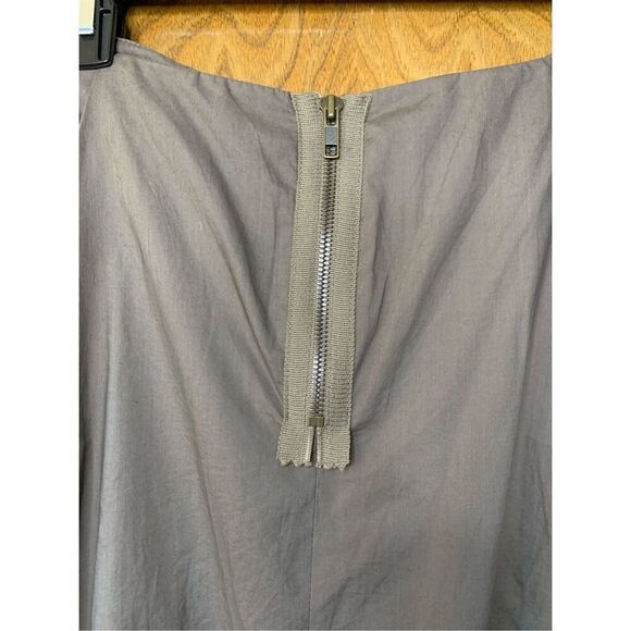 Marni Cotton A-line Mini Skirt‎ With Pockets In Dark Taupe Size 38/2 - Picture 9 of 12